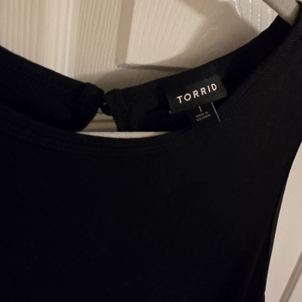 Torrid Black Sleeveless Scoop Neck Dress - Picture 3 of 3